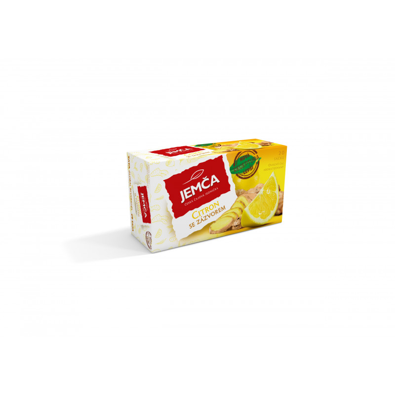 Čaj citron se zázvorem Jemča 40g
