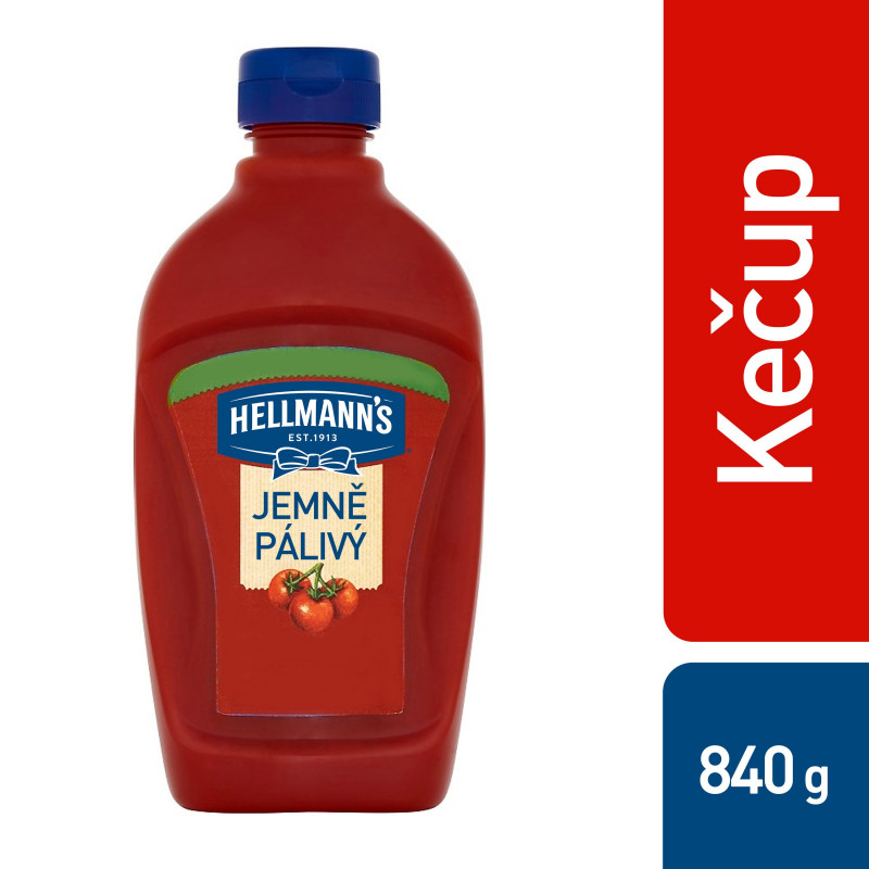 Kečup pálivý Hellmanz  825g