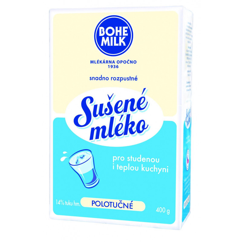 Sušené mléko polotučné 400 g
