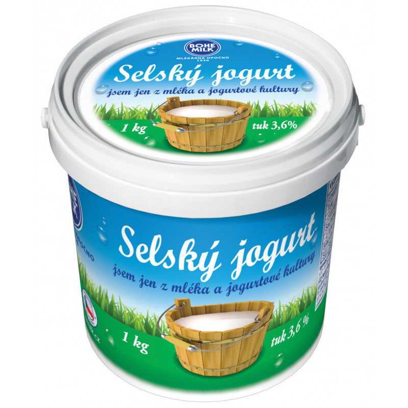 Selský jogurt 3,6%  1 kg