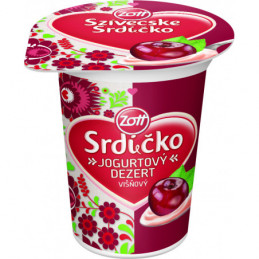 Srdíčko jogurt višeň  125 g