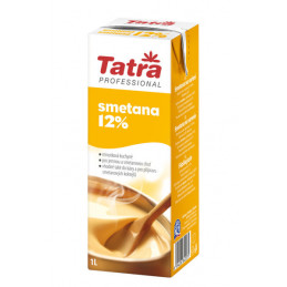 Smetana na vaření 12 % živočišná 1 L Tatra