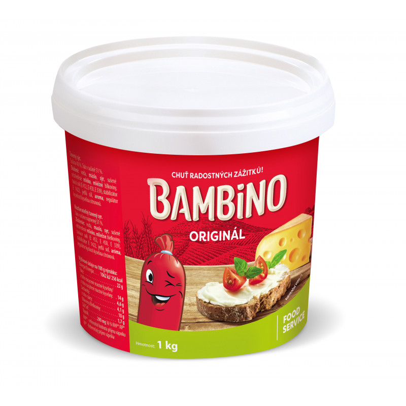 Bambíno tavený sýr s ementálovou příchutí 1 kg